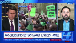 Pro-Abortion Protesters Target SCOTUS Justices’ Homes - Tony Katz on NewsNation