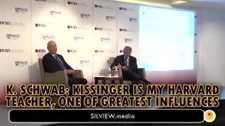 Klaus Schwab Admits Kissinger one of his Mentors