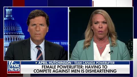 Female powerlifter tells Tucker having to compete against trans opponents is outrageous