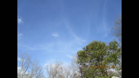 chem-trail spraying journal February 7, 2023 . east Tennessee .