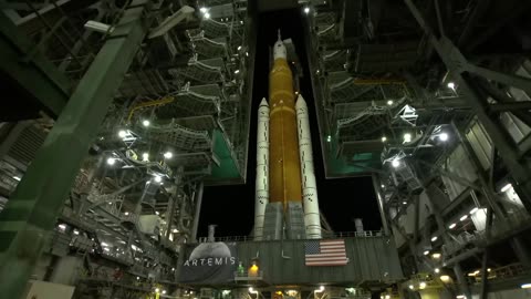 NASA’s Space Launch System Rocket Ready for Moon Launch on Artemis I