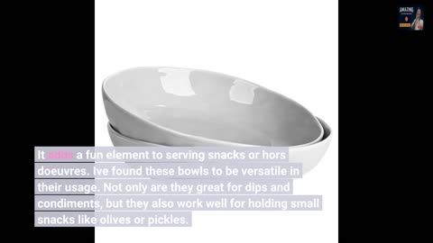 RareCi Soy Sauce Dish, Dipping Bowls Sets of 6, 1.2 Oz Porcelain Dip Serving Bowls & Bowl, Smal...