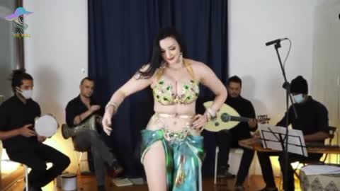 UNITED STATES | Shahrzad Belly Dance Taqsim | Arabic Girl Belly dance