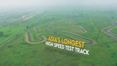 Asia's Longest High Speed Testing Track | It Happens Only in India