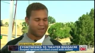 'Forgot to Fake - Crisis Actor Forgets to Fake Injury - Aurora Theater Hoax' - 2014