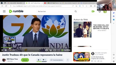 Protégez vos avoirs et Trudeau la Première chochotte du Canada au G20 2023 en Inde