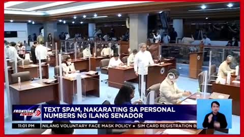 SIM Card Registration Bill,isinusulong muli sa Senado