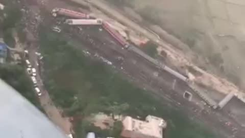 Coromandal Expressway Train Accident Visuals