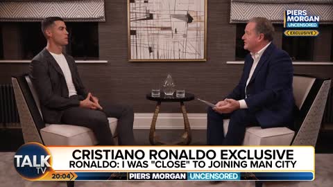 LIVE: Full Cristiano Ronaldo interview