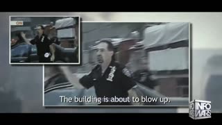 Alex Jones Shows Tucker Carlson Building 7 Implosion Footage - 2/28/14