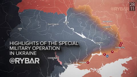 ❗️🇷🇺🇺🇦🎞 Rybar Daily Digest of the Special Military Operation: November 27-28, 2023