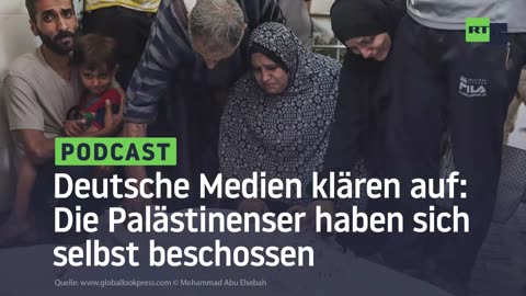 Deutsche Medien klären auf: Die Palästinenser haben sich selbst beschossen