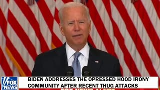 joe biden speech totally real