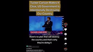 Tucker take on "them" destroying the country ..
