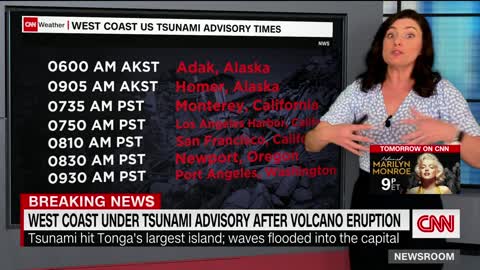 See jawdropping eruption that triggered tsunami waves in Tonga