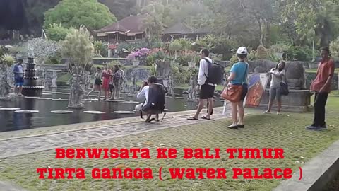 Tirta Gangga (Water Palace) in East Bali