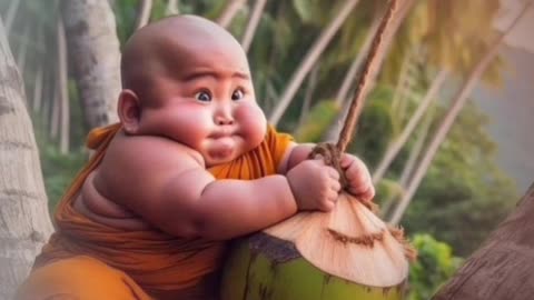 Cute monk #cute little monk video