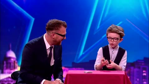 9 year old Magician Aidan wins over the judges!