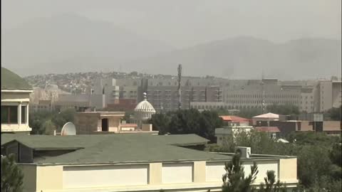 US Military Chinook helicopters evacuating the US Embassy in Kabul