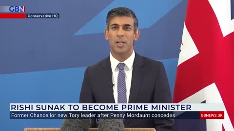 Sunak's first speech as PM