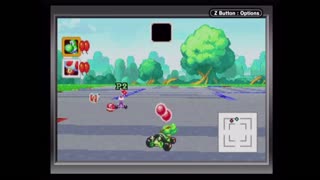 Mario Kart: Super Circuit - Two-Player Battle Mode (Game Boy Player Capture)