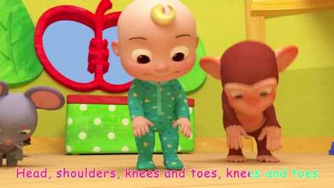 Head Shoulders Knees & Toes | EvensCocomelon | Nursery Rhymes & Kids Songs