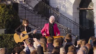 Cyndi Lauper Performs at the Respect for Marriage Act Signing