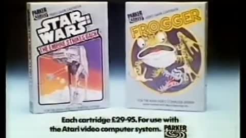 Frogger - Atari 2600 Commercial - 1982 Parker Brothers