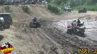 Offroad exciting moments