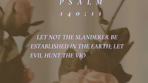 PSALM 140:11