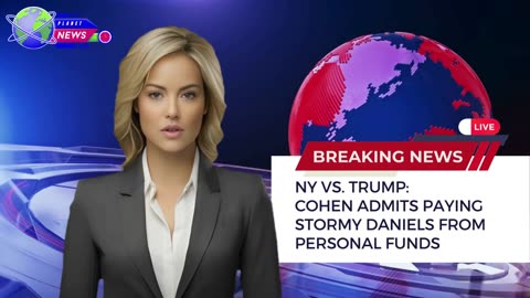 NY vs. Trump Cohen Admits Paying Stormy Daniels from Personal Funds