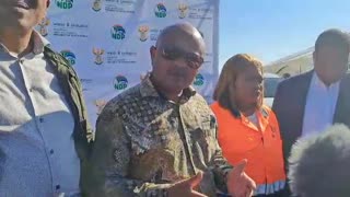 Senzo Mchunu water intervention