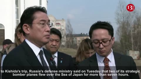 'I really feel great anger:' Japanese PM visits Bucha