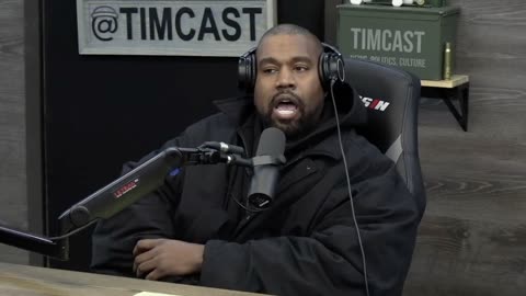 Kanye West (Ye) walks off of Timcast IRL after Tim Pool pushes back on his antisemitism