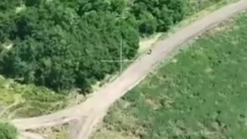💥 Ukraine Russia War | Lone Soldier Steps on a Mine While Walking Down a Road | RCF