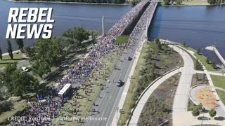 Australia’s BIGGEST convoy descends on the capital