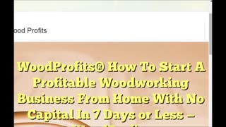 Home Based Woodworking Business