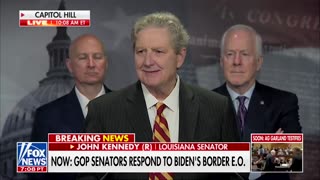 Sen. Kennedy on Why Biden Wants to Take Action on the Border