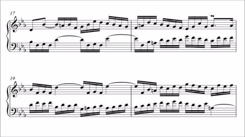 Bach_ Invention 2 in C Minor, BWV 773 (sheet music, Noten,)