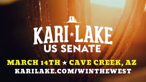 Join us for KariLake’s ‘Win The West’ Rally on March 14th