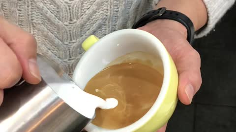 Latte Art Basic Techniques