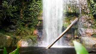 Rain Sounds High Quality 4K Waterfall Sounds For Fast Sleep Meditation And Relaxtion