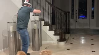 Vase Plays Victim to Virtual Reality Punches