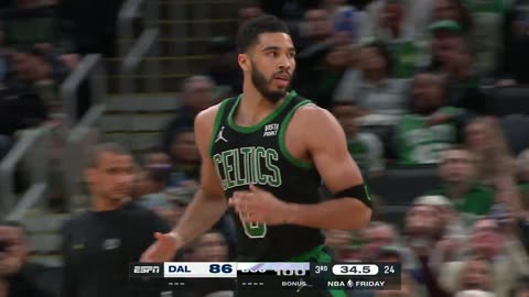 Tatum ERUPTS in 3Q 16 PTS, 27 Total! Can Celtics overcome Mavs?