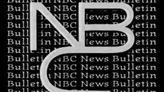 NBC-TV Initial Bulletin of President Kennedy's Assassination