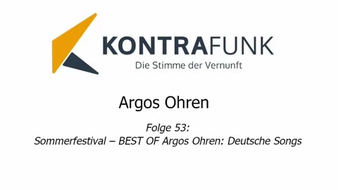 Argos Ohren - Folge 53: Sommerfestival – BEST OF Argos Ohren: Deutsche Songs