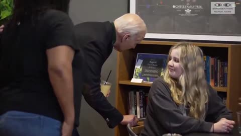 What on earth did Joe Biden whisper to the young girl?