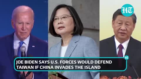 Unlike Ukraine...': Biden says U.S troops will defend Taiwan if China invades | Full Report