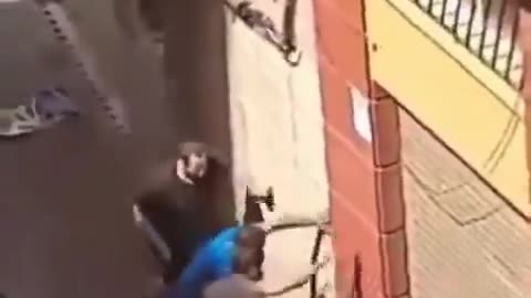 In Spain a Moroccan hits a car and sexually assaults a girl. The locals deal with him