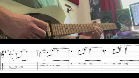 NOMAD Guitar solo + Tab